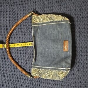 Sakroots Navy Spirit Desert Shoulder Bag